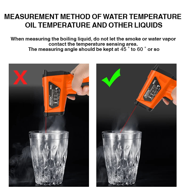 Digital Thermometer Non-contact Pyrometer