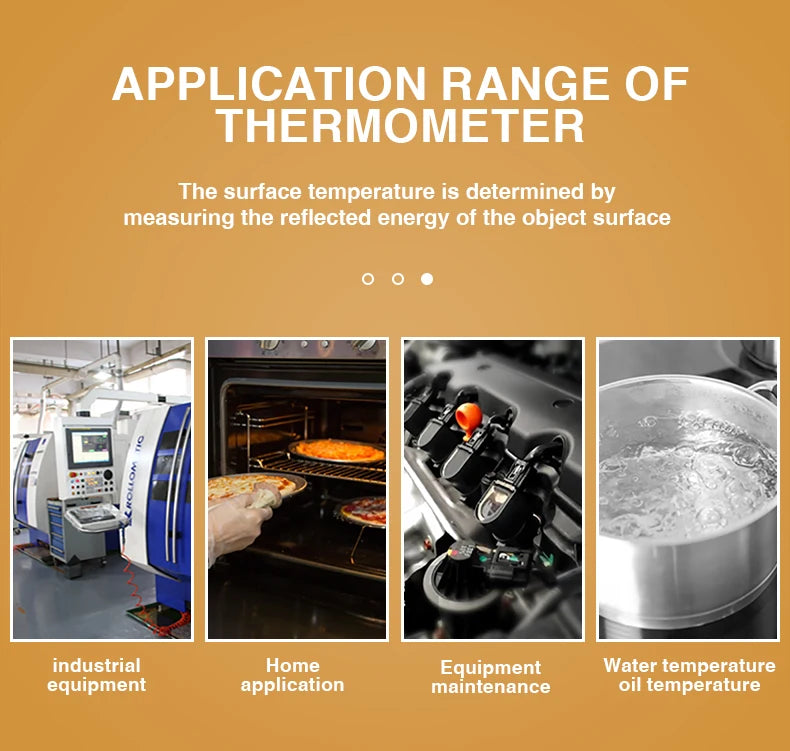 Digital Thermometer Non-contact Pyrometer