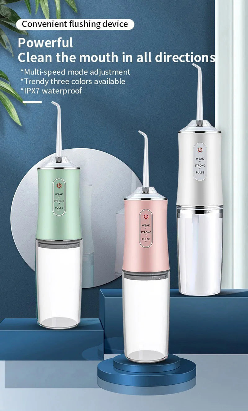 Oral Irrigator Portable Dental Water Flosser