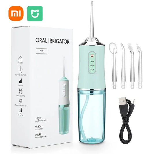 Oral Irrigator Portable Dental Water Flosser