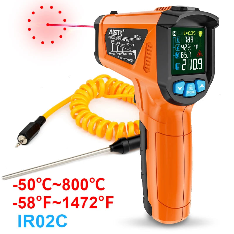 Digital Thermometer Non-contact Pyrometer