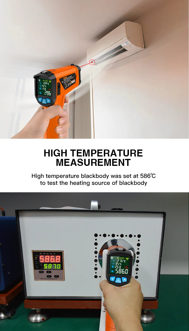 Digital Thermometer Non-contact Pyrometer