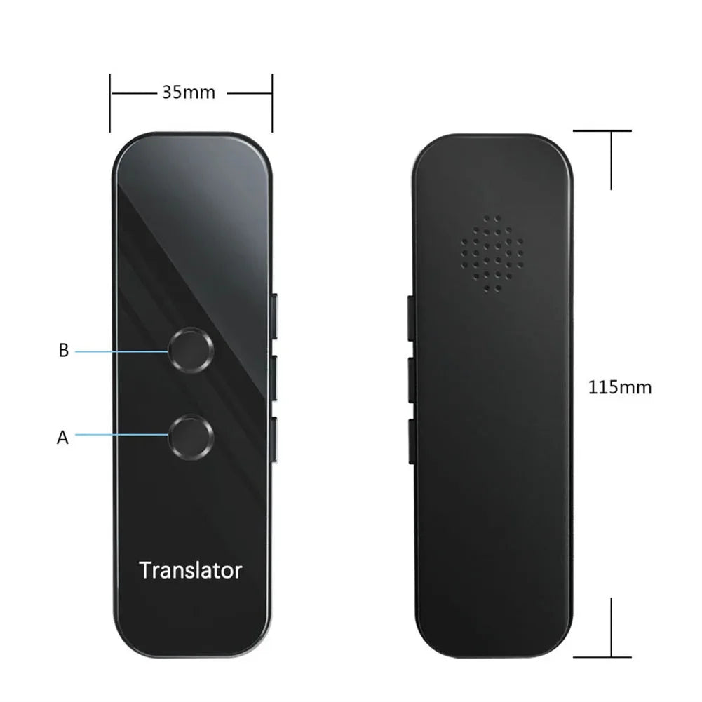 Language Translator Device 2-Way Voice Text Translator With 137 Languages