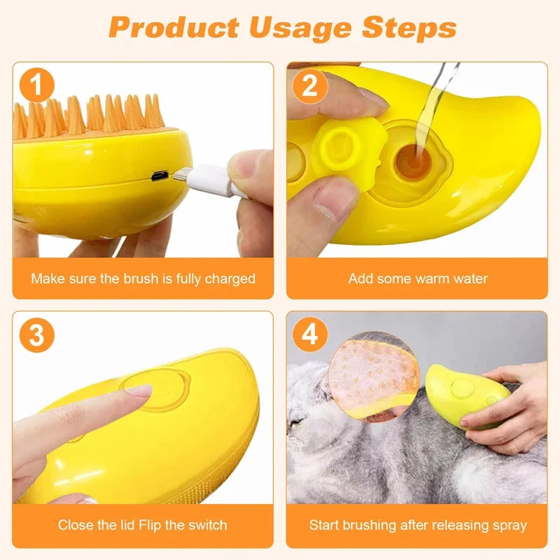 3 in 1 Pet Brush