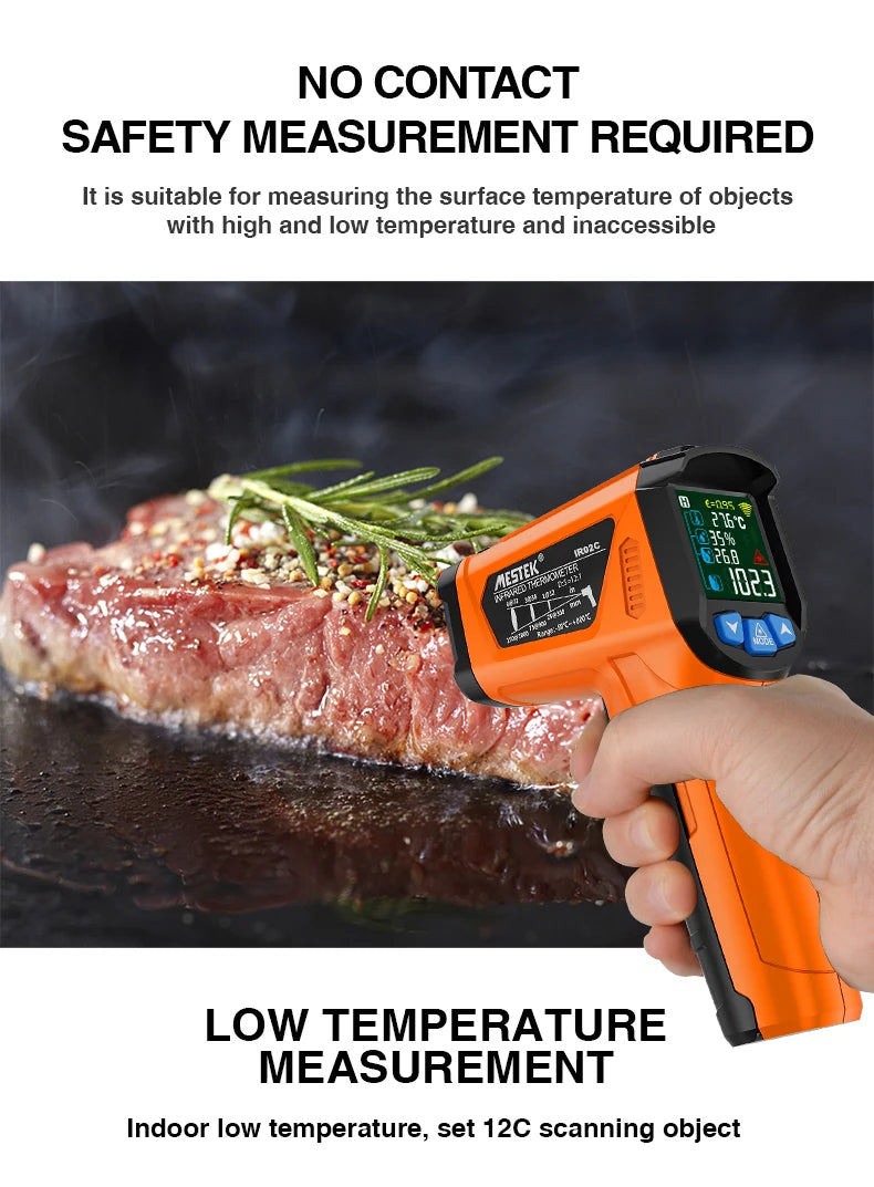 Digital Thermometer Non-contact Pyrometer