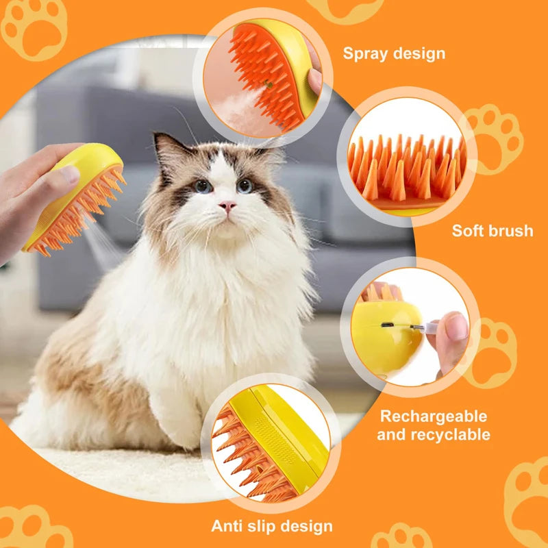 3 in 1 Pet Brush