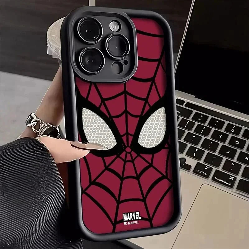 Marvel Spiderman Phone Case for iPhone 15 14 13 12 11 Pro Max X XR XS