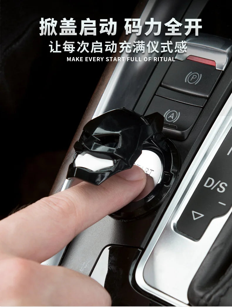 Marvel Car Engine Start Button Protective Cover