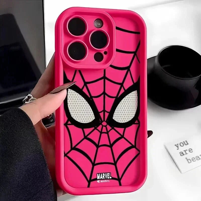 Marvel Spiderman Phone Case for iPhone 15 14 13 12 11 Pro Max X XR XS