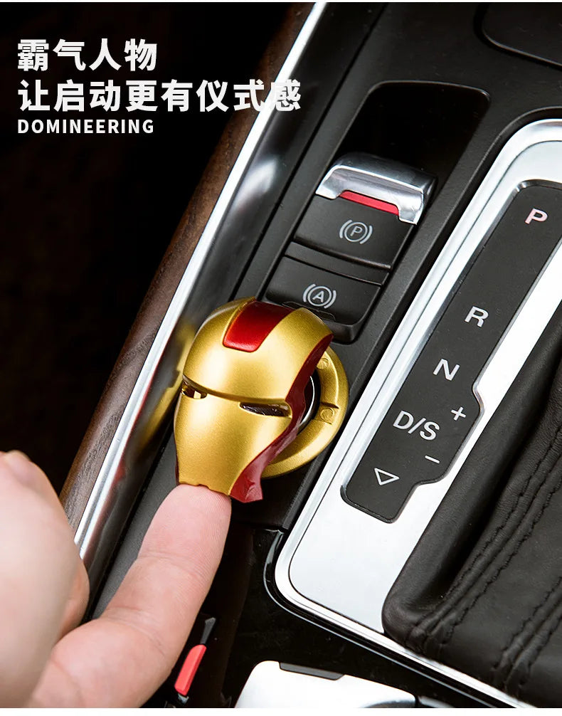 Marvel Car Engine Start Button Protective Cover